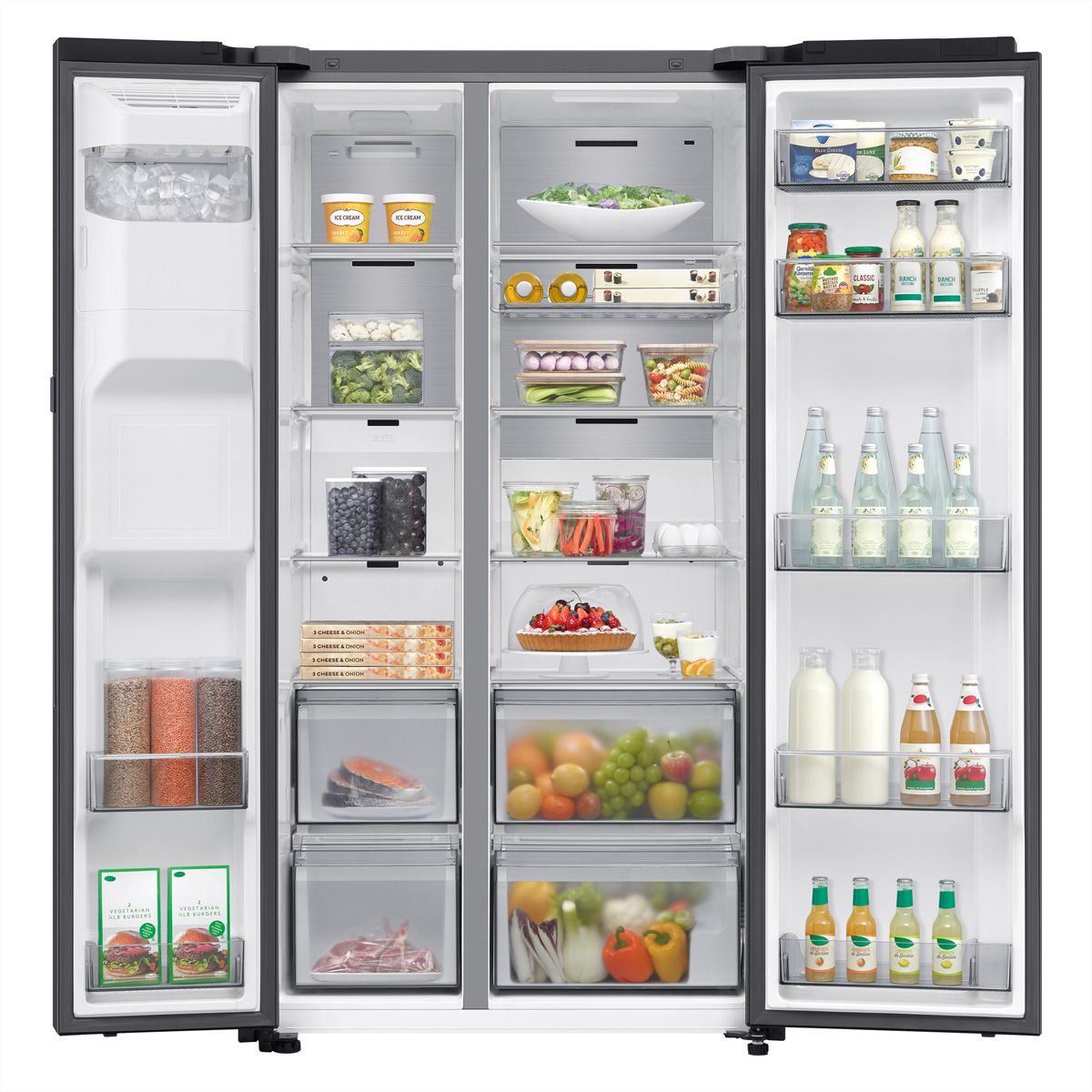 Samsung Food Center RS5000 FC, 634L , C-Grade, Wi-Fi, Anthrazit