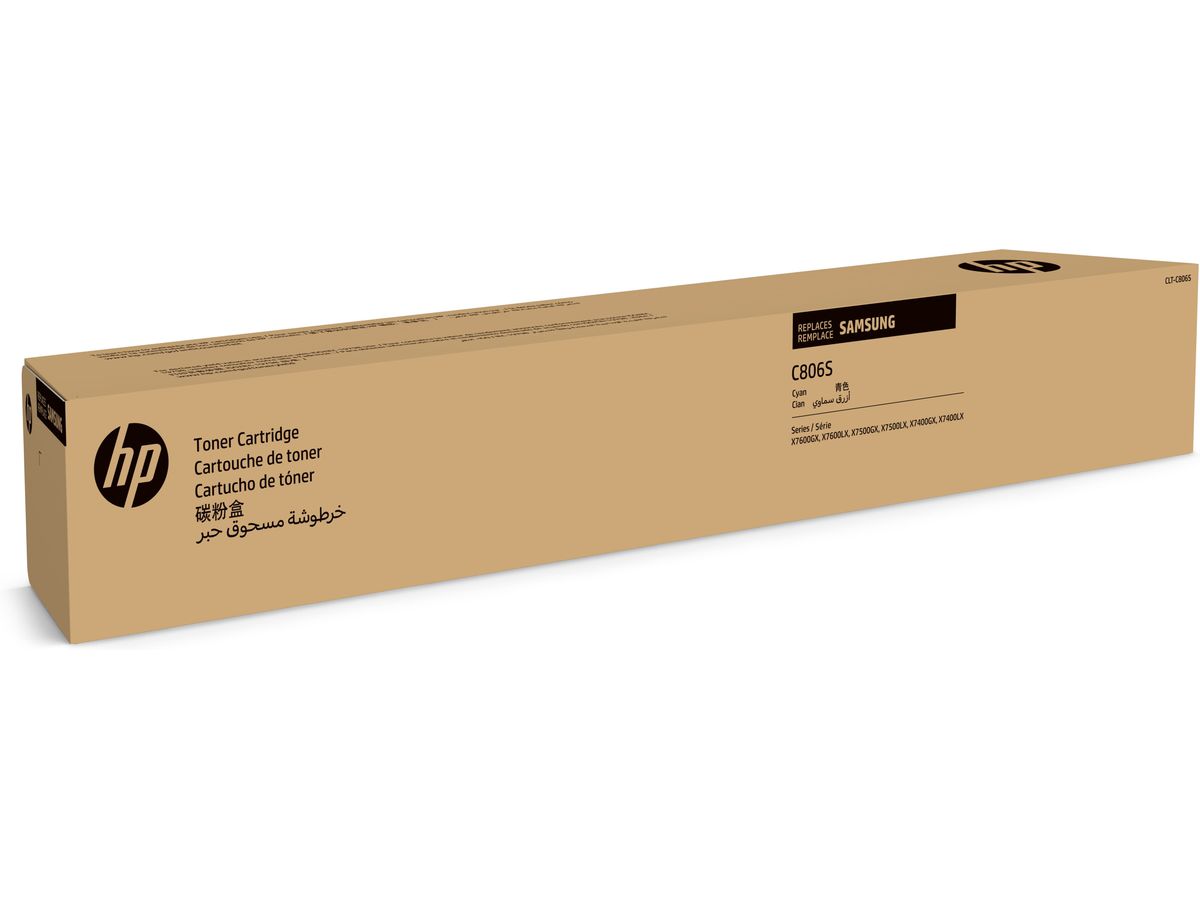 Samsung CLT-C806S Toner cyan authentique