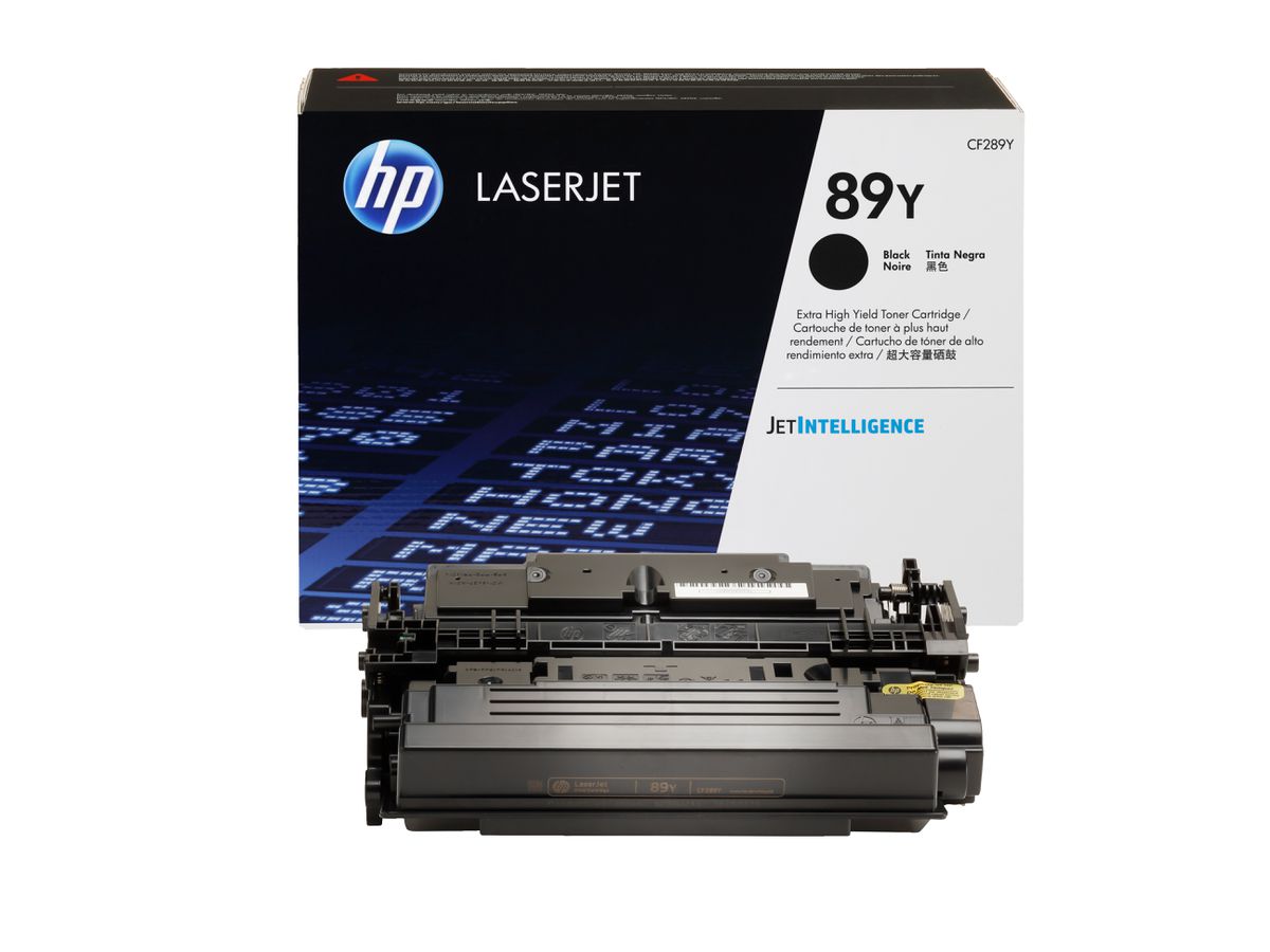 HP 89Y Schwarz Original LaserJet Tonerkartusche mit sehr hoher Reichweite