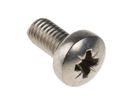 SCHROFF Linsenkopfschraube M5 x 10 - FLAKOSCHR.M5X10 ISO7045 100X