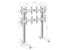 Hagor support mural HA-VWT 3 x 2 Portrait, Videowall-Trolley, noir