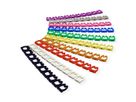 VALUE Kabelmarkierungsset für Patchkabel, 5 - 6,5mm, 10 x 10 St., mehrfarbig