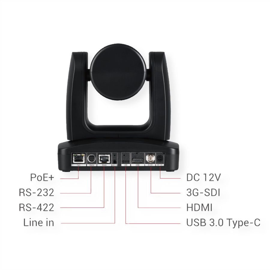 Aver Autotracking-Kamera PTC330N, schwarz