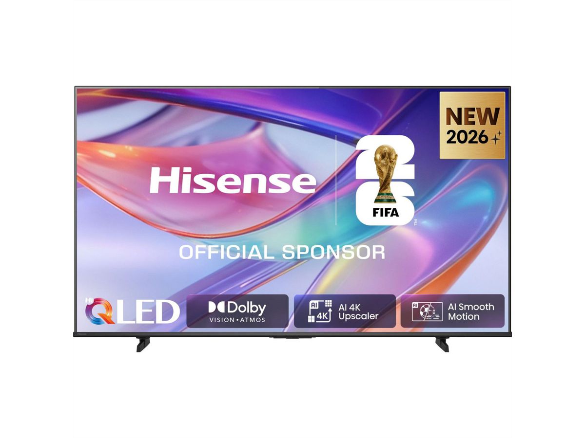 Hisense TV 55E7DS 55", QLED 4K, 60Hz, 330 Nits