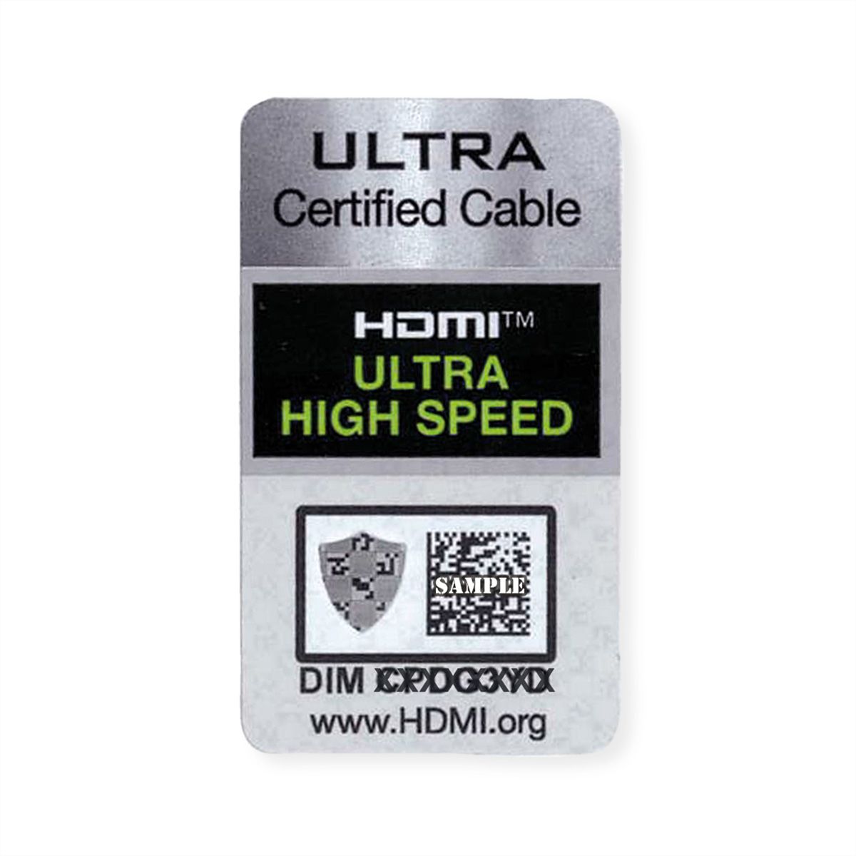 ROLINE GREEN ATC Câble HDMI avec Ethernet Ultra HD 8K, M/M, noir, 1 m
