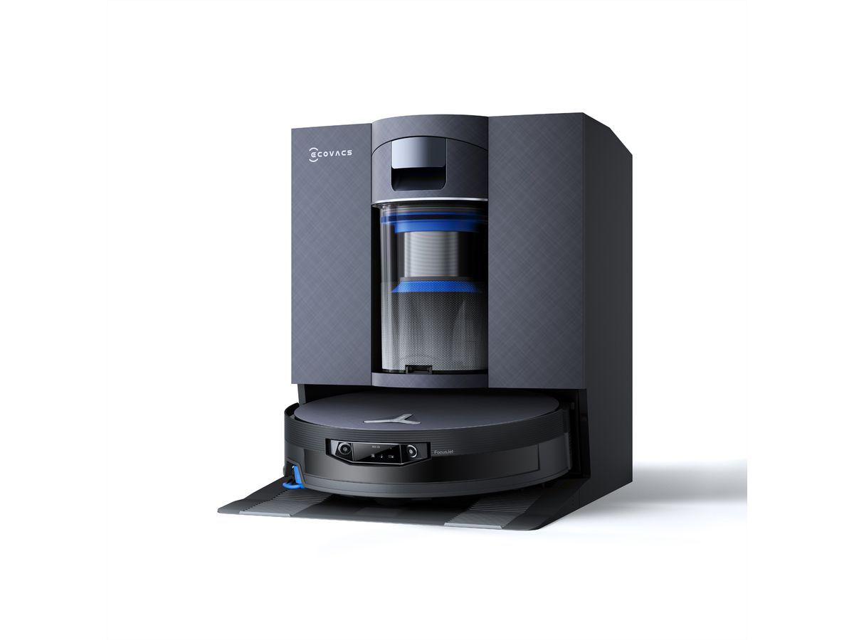 Ecovacs Aspirateur robot X12 OMNICYCLONE Deebot, argent