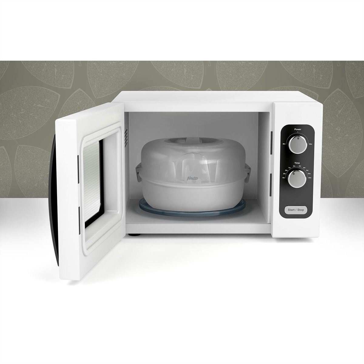 Stérilisateur de biberons Alecto BW-04, Blanc