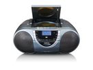 Lenco DAB+-Radio/Boombox SCD-6800, Kassette, CD/MP3-Player, FM, DAB+, grau