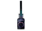 Lenco PA-Anlage PA-220BK, 2 Mikrofone,, BT, Party Licht, 120W RMS