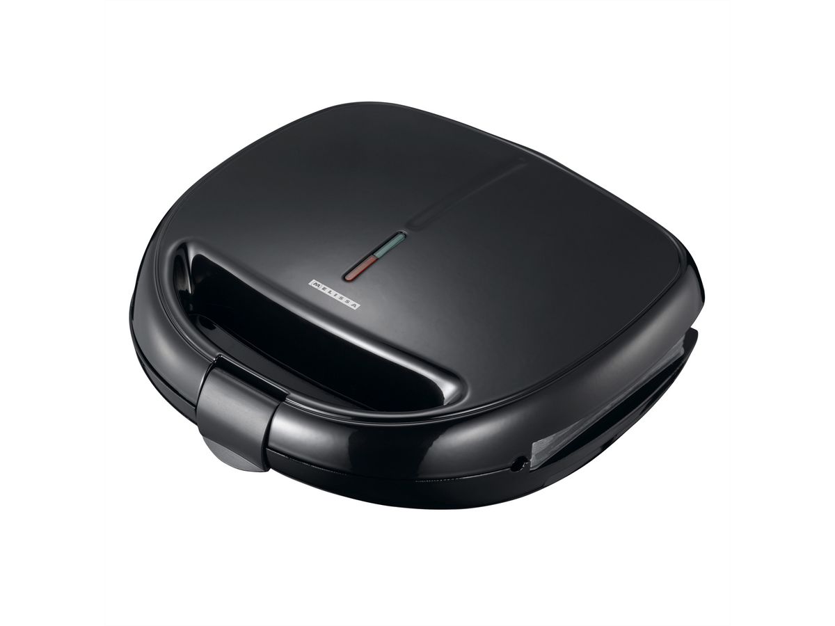 Melissa Sandwichmaker 16240110, Grill/Sandwich/Waffel, schwarz, 850W