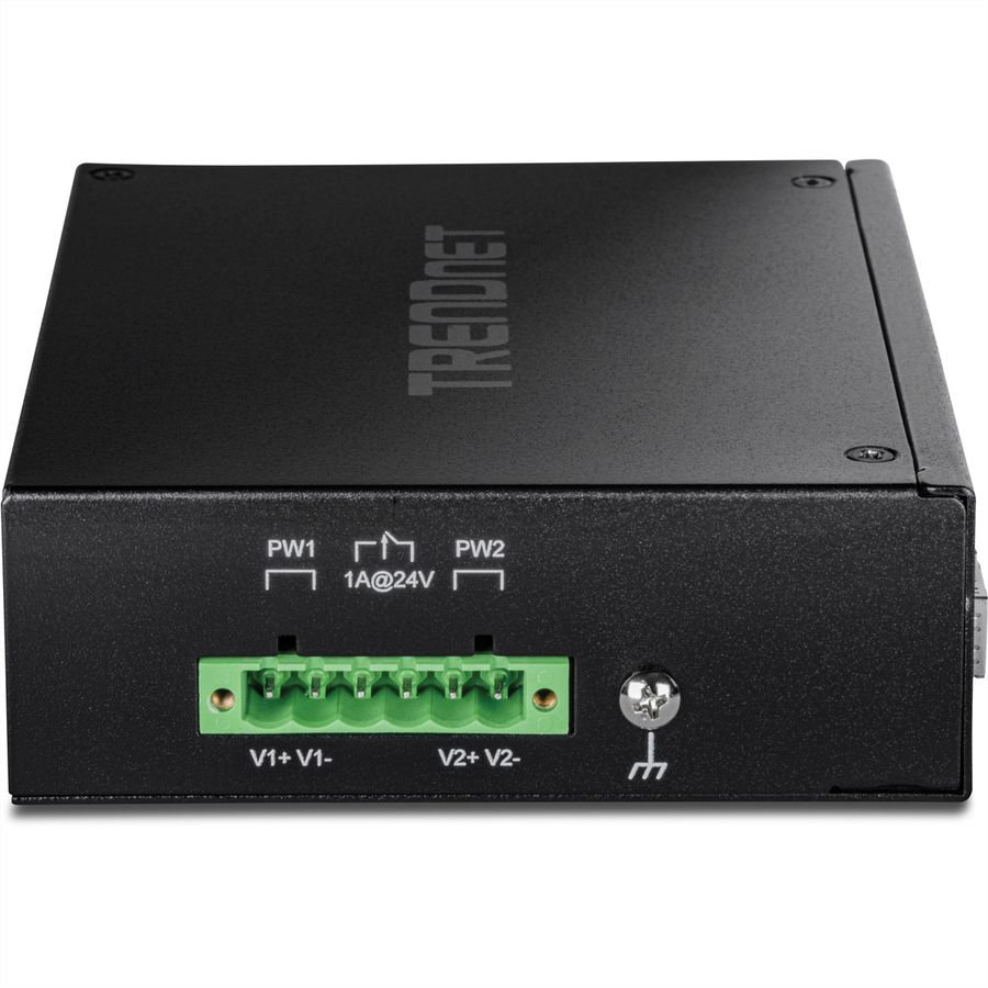 TRENDnet TI-PG62B 7-Port Switch PoE+ 2SFP Industrial Gigabit