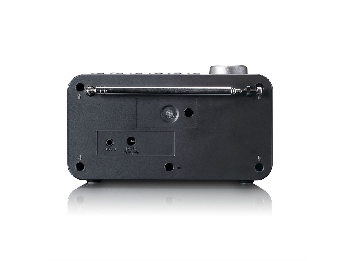 Lenco CR-625BK - Radio-réveil DAB+/ FM, BT, noir