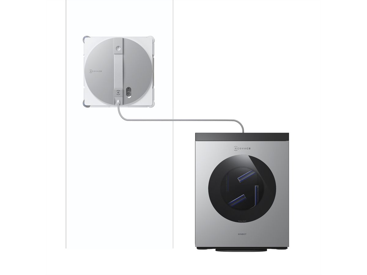 Ecovacs nettoyeur de vitres W3 OMNI Winbot, blanc