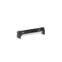BACHMANN CYCLE Desk 2xCEE7/3 1xSchalter 1xUSB A/C 22W 0,2m GST18