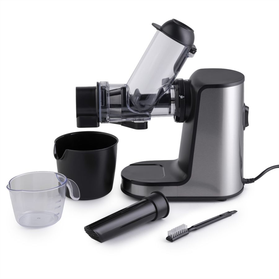 Gorenje Slow Juicer JC200BE, 200 W, noir/argent