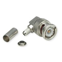TELEGÄRTNER BNC-Winkelstecker 50 Ohm, für RG-223/U