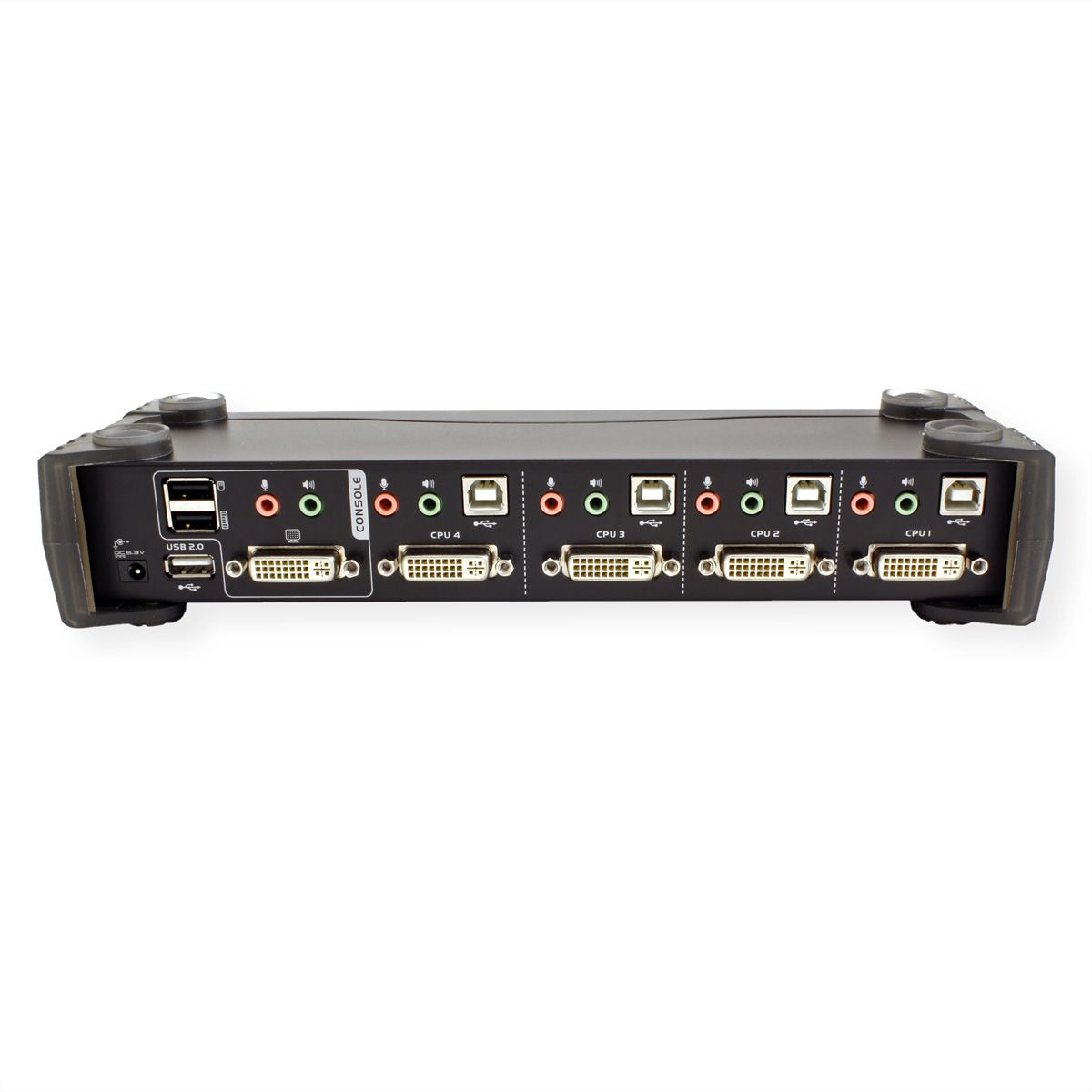 ATEN CS1764A Switch KVM DVI, USB, Audio, Hub USB, 4 ports