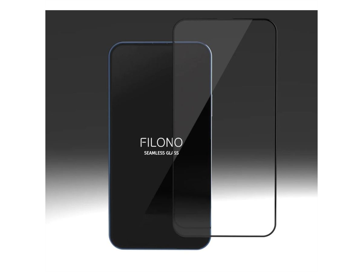 Filono Seamless Glass Ultra, iPhone 15 Pro Max, 2 Stück