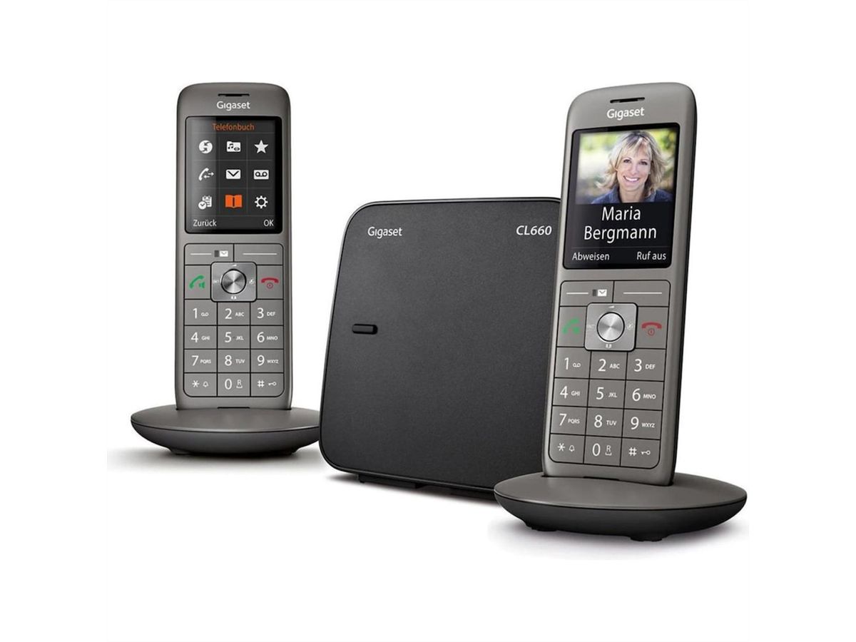 Gigaset Festnetztelefon CL660 Duo