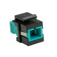 ROLINE Keystone LWL-Adapter SC/SC Simplex, Multimode, OM3