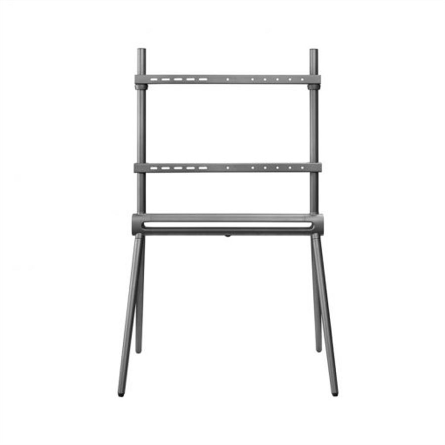 Hagor Système de pieds Elia Studio Shine Grey, système de stand autonome, noir/gris