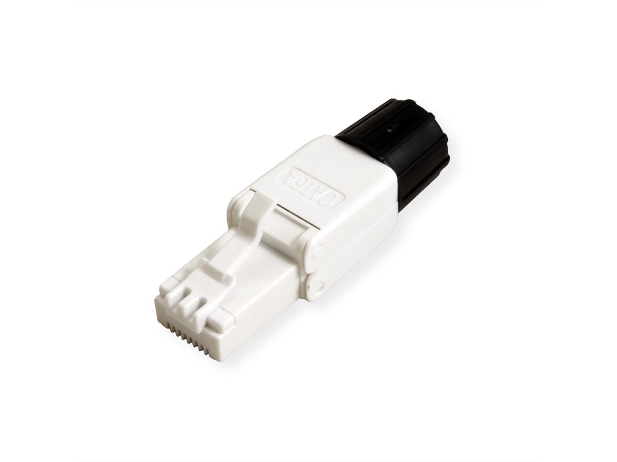 ROLINE Connecteur RJ-45 à confectionner Cat.6A (Classe EA), UTP, blanc