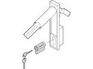 SCHROFF Schliesseinsatz (DIN-Halbzylinder) für 19"-Schränke