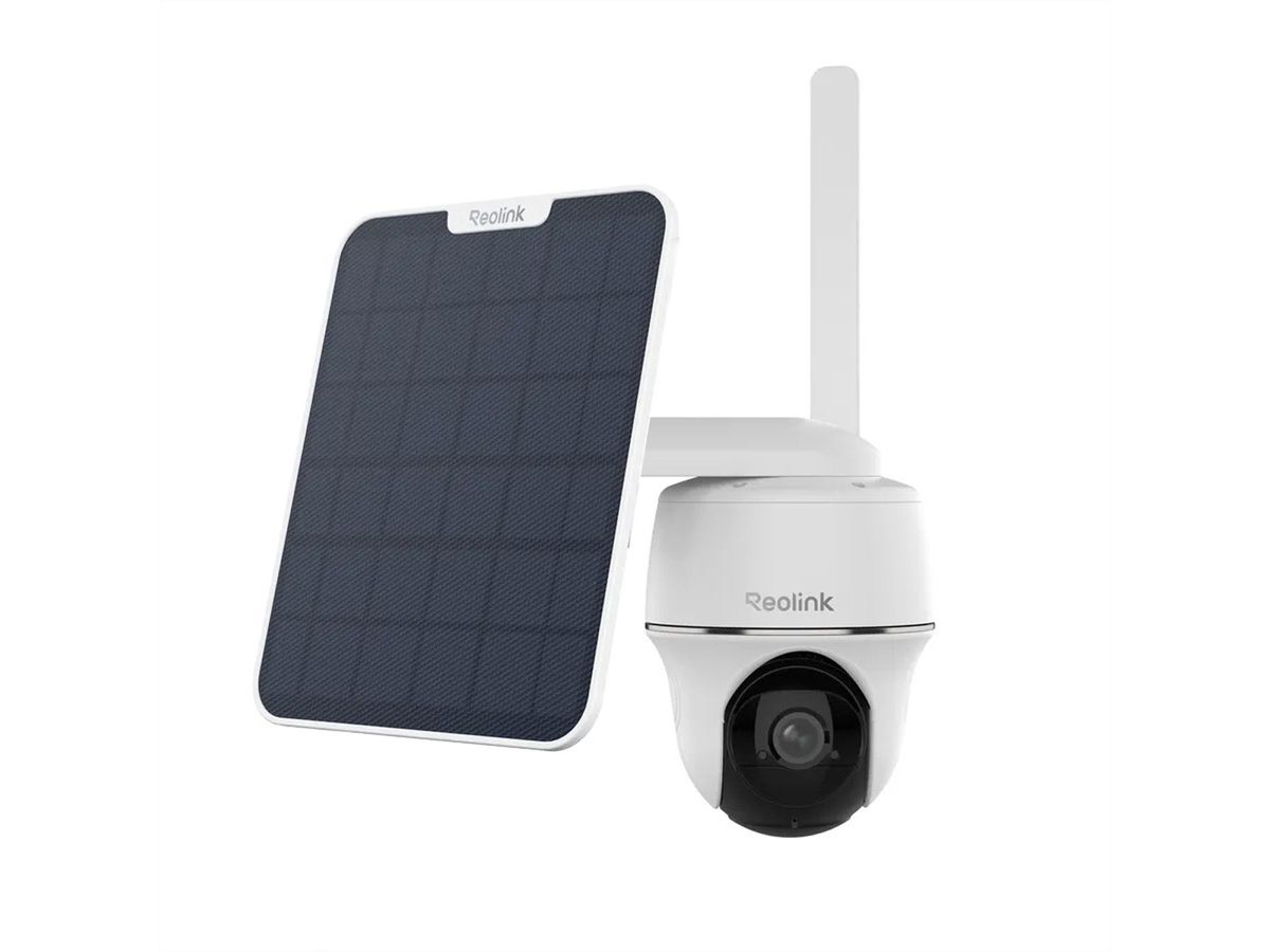 Reolink B430 Outdoor PT-Kamera, 5 MP, 90°, IR-LED 10m, inkl. Solar Panel