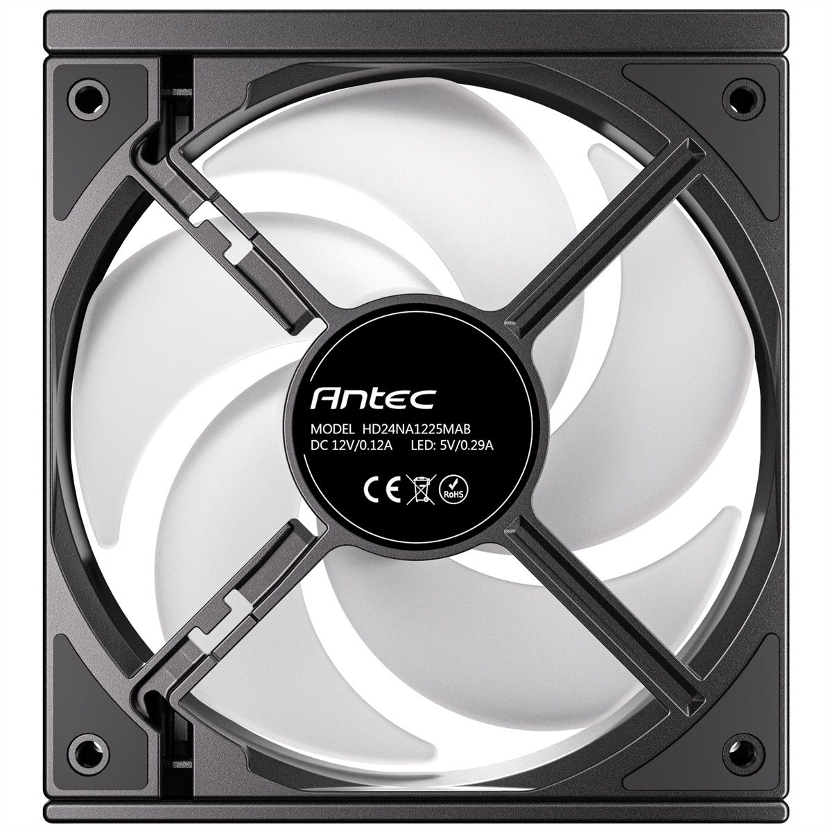 ANTEC C120 ARGB Fan Reverse PC Gehäuselüfter 120mm 3er Pack, schwarz