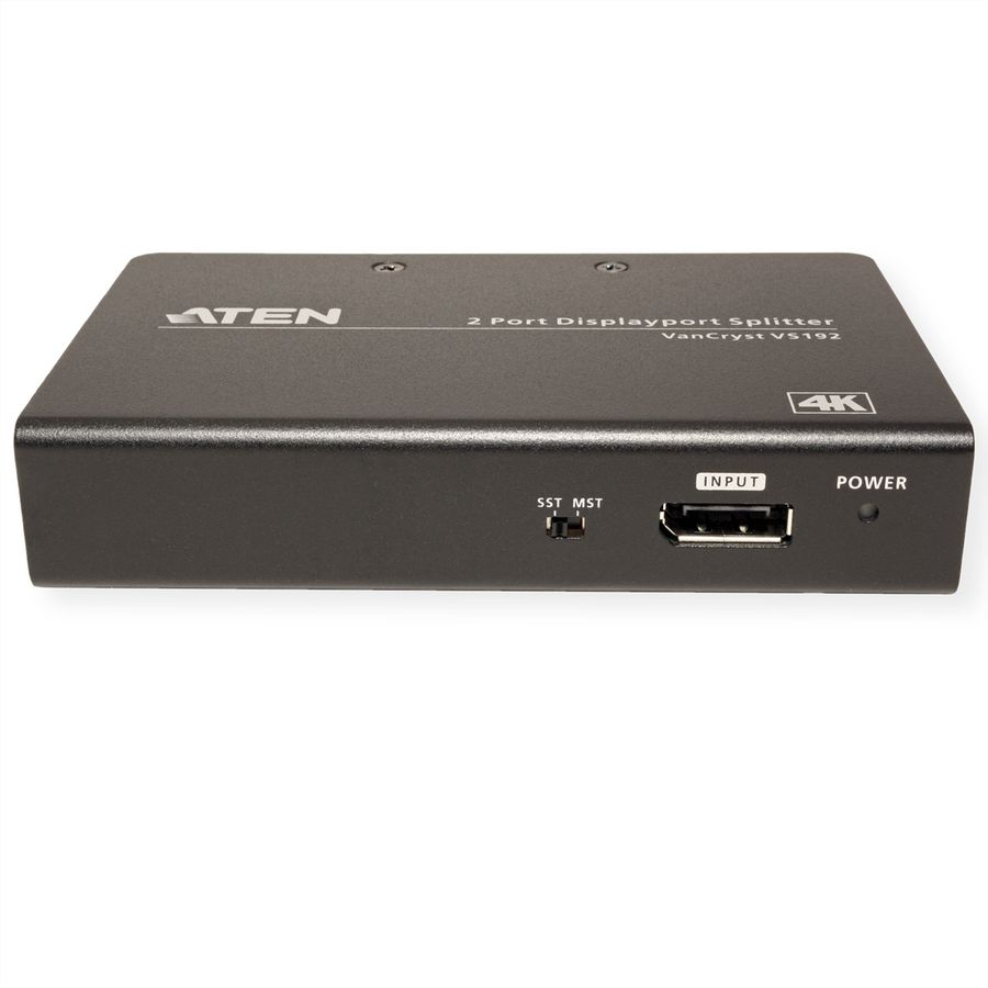 ATEN VS192 2-Port 4K DisplayPort Splitter