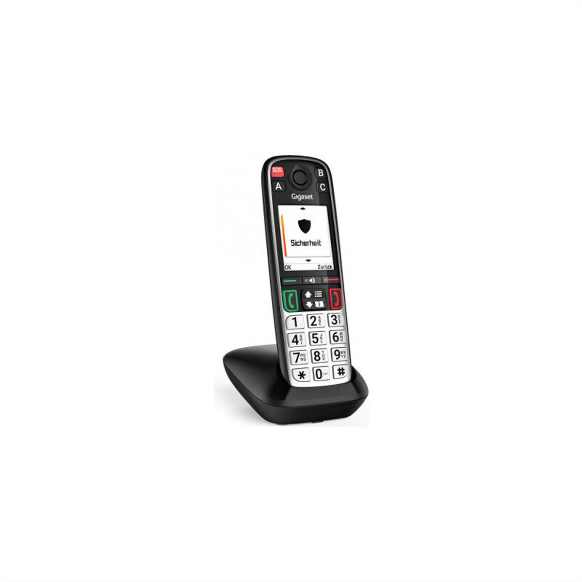 Gigaset Festnetztelefon Easy 500HX HSB