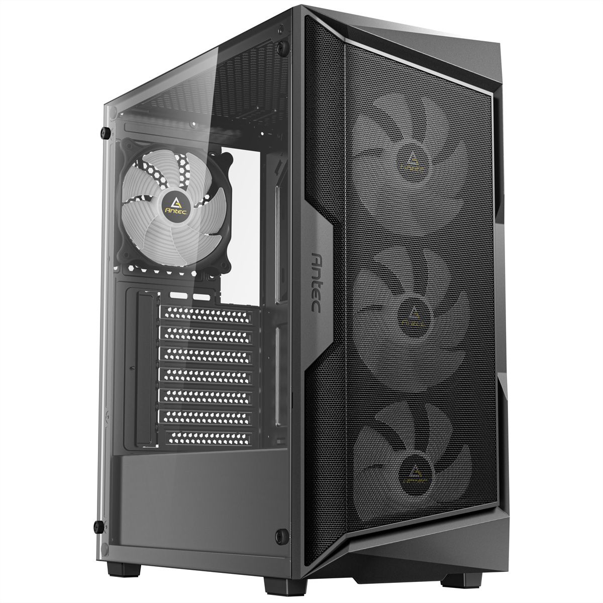 ANTEC AX61 Elite PC Gehäuse Midi Tower Gaming ATX, schwarz