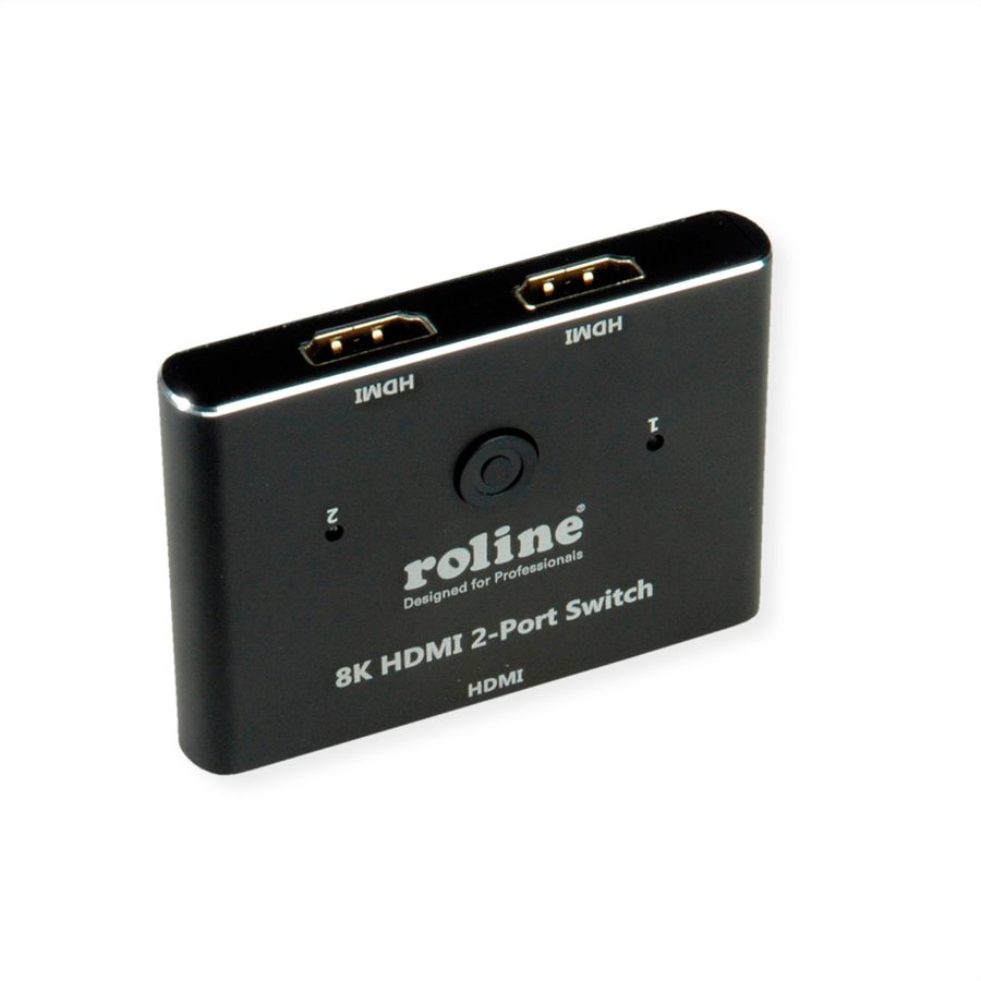 ROLINE 8K HDMI Switch, 2-fach