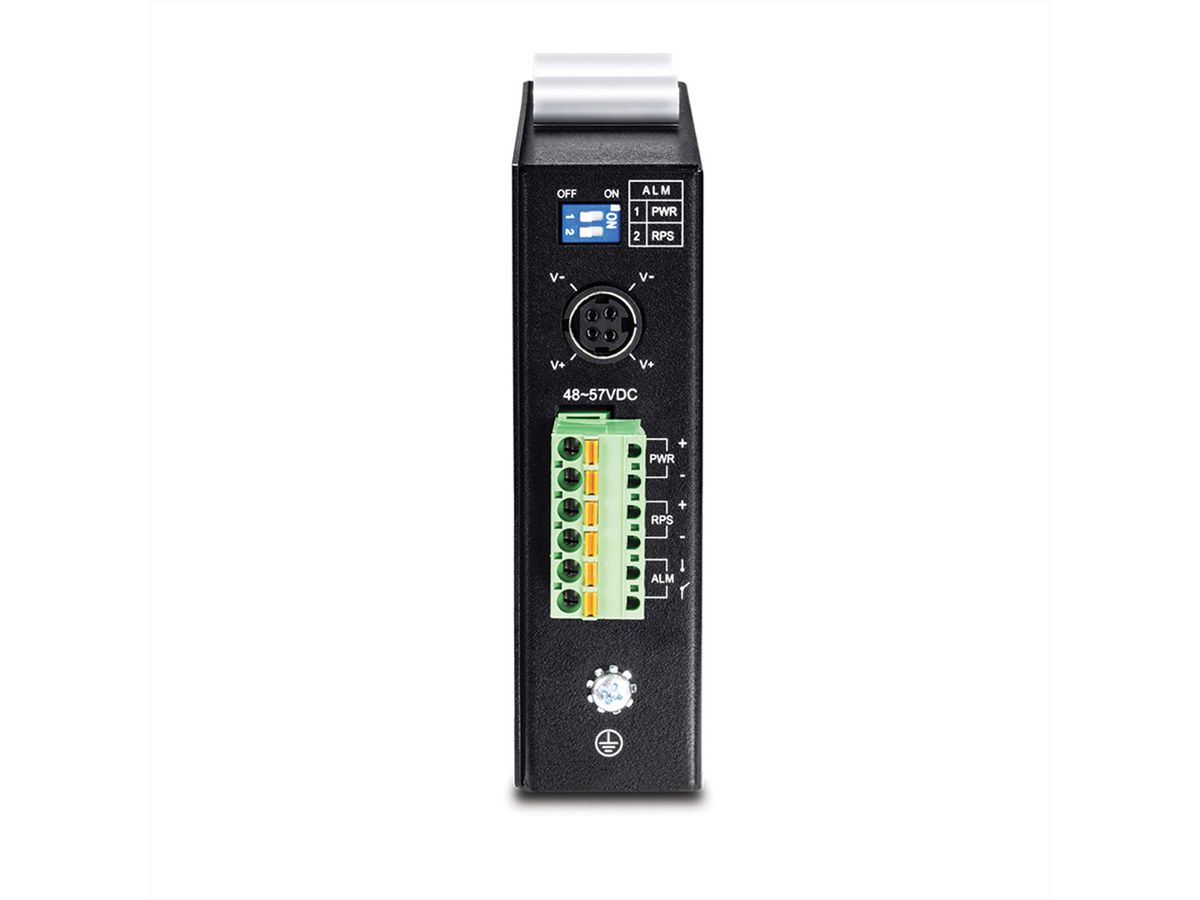 TRENDnet TI-PG541 Switch Gigabit industriel renforcé PoE+ Rail DIN à 5 ports