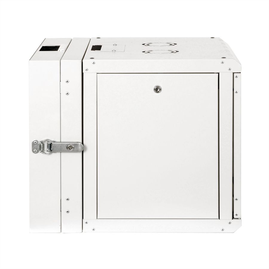 ROLINE 19-Zoll Wandgehäuse Pro 9 HE, 600x600 BxT zweiteilig schwenkbar grau