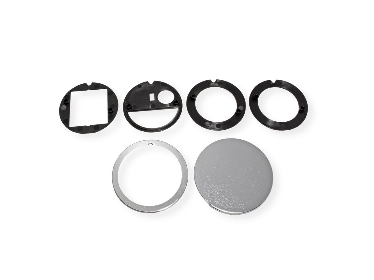 BACHMANN PIX Jeu de couvercles, Acier inoxydable