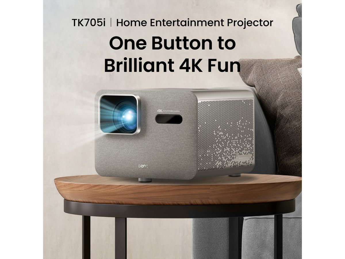 Benq 4K Heimkino Beamer TK705i, 4K, 3000AL