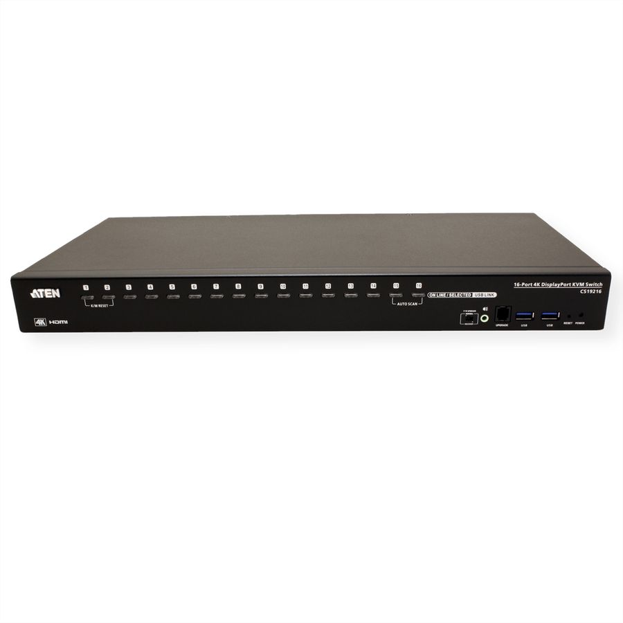 ATEN CS19216 16-Port USB3.0 4K DisplayPort KVM