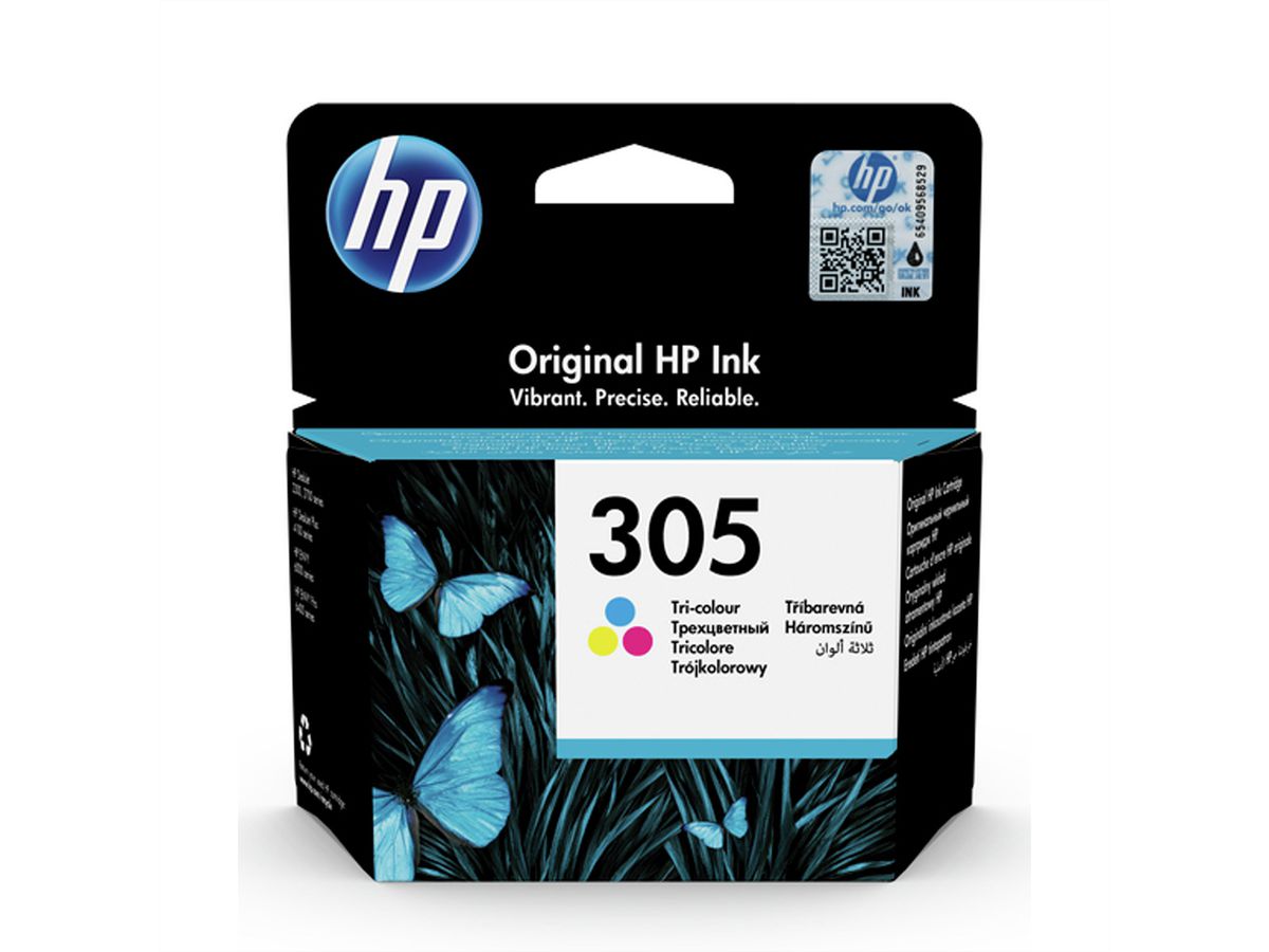 HP 3YM60AE, Nr. 305, Cartouche, couleur, pour DeskJet 1200