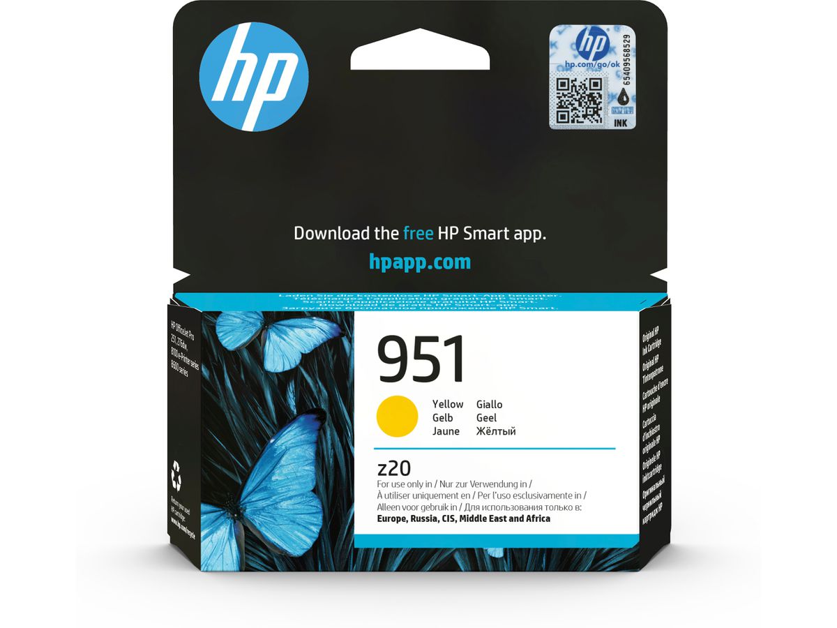 HP 951 Gelb Original Tintenpatrone