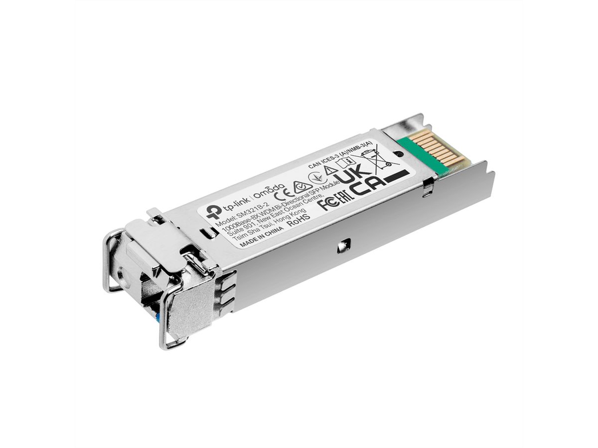 TP-Link SM321B-2 SFP Module , LC, Single-Mode WDM Bi-Directional