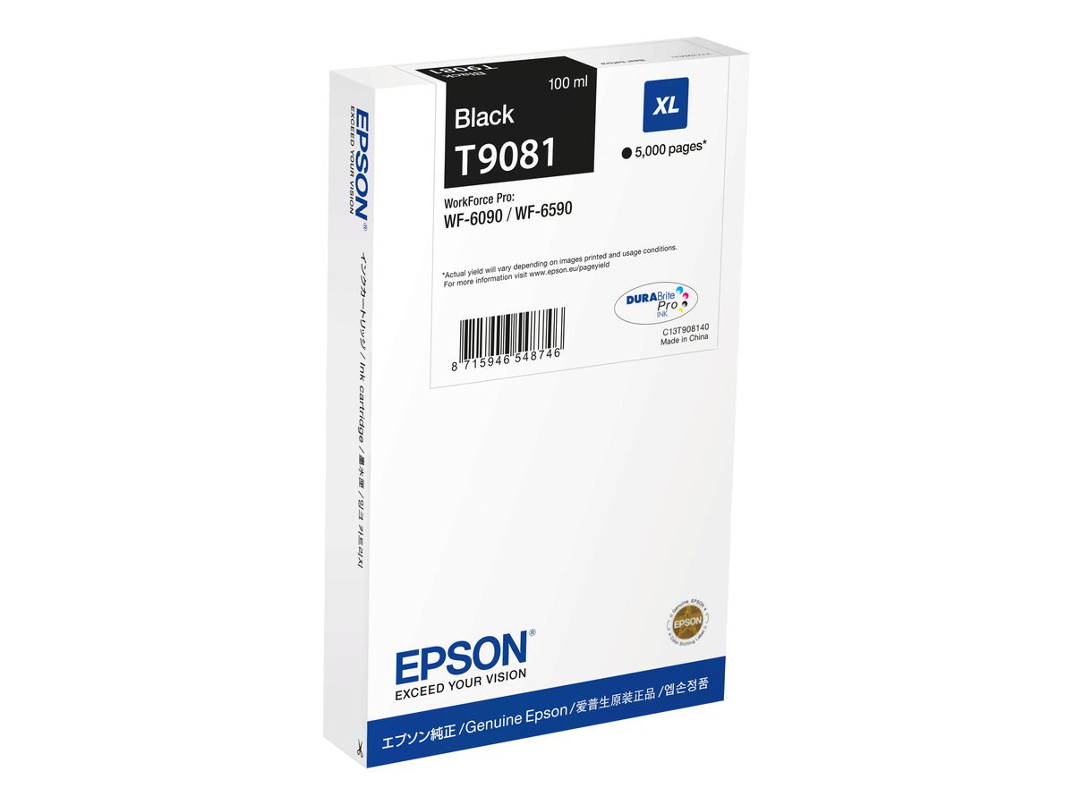 Epson Tintenpatrone XL Black