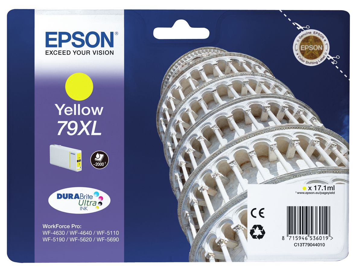 Epson Encre Jaune "Tour de Pise" XL (2 000 p)