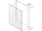 Couvercle latéral à souder pour circuits imprimés SCHROFF, CPCI, 6 U, 233,35 mm x 80 mm,
