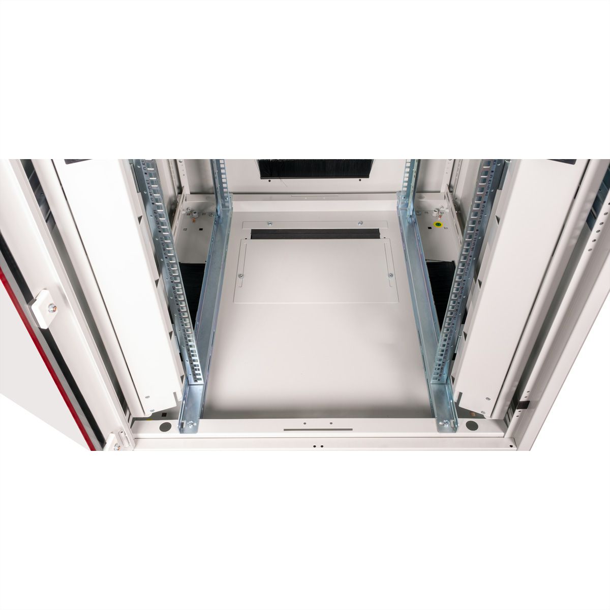 ROLINE 19-Zoll Netzwerkschrank Pro 22 HE, 800x800 BxT Glastür grau