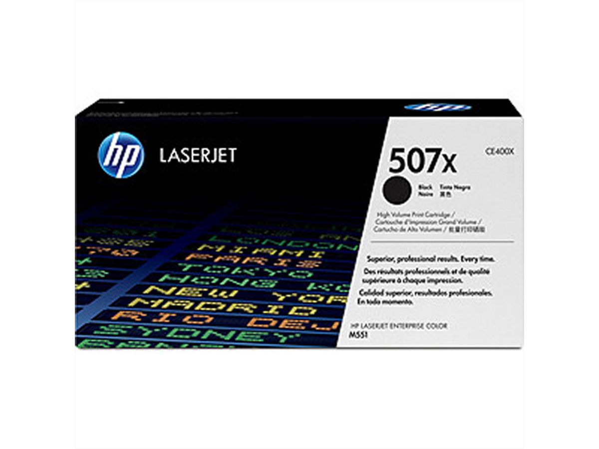 HP 507X - cartouche de toner