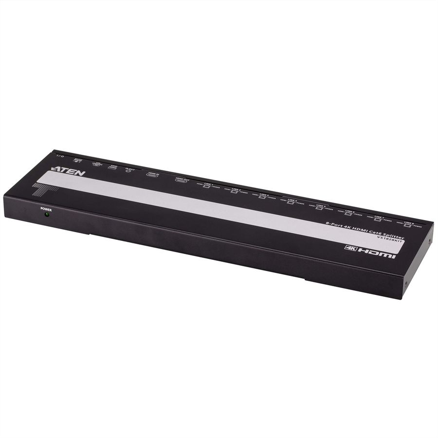 ATEN VS1828KIT 8-Port 4K HDMI Cat6 Splitter mit 8 Empfänger