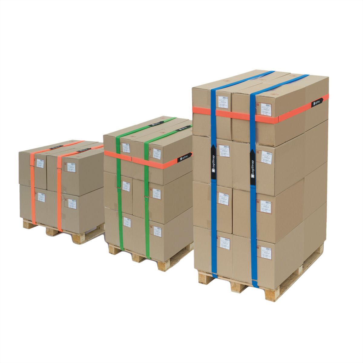 VELCRO® Logistrap® Strap 50mm x 6m bande 2 pièces, vert