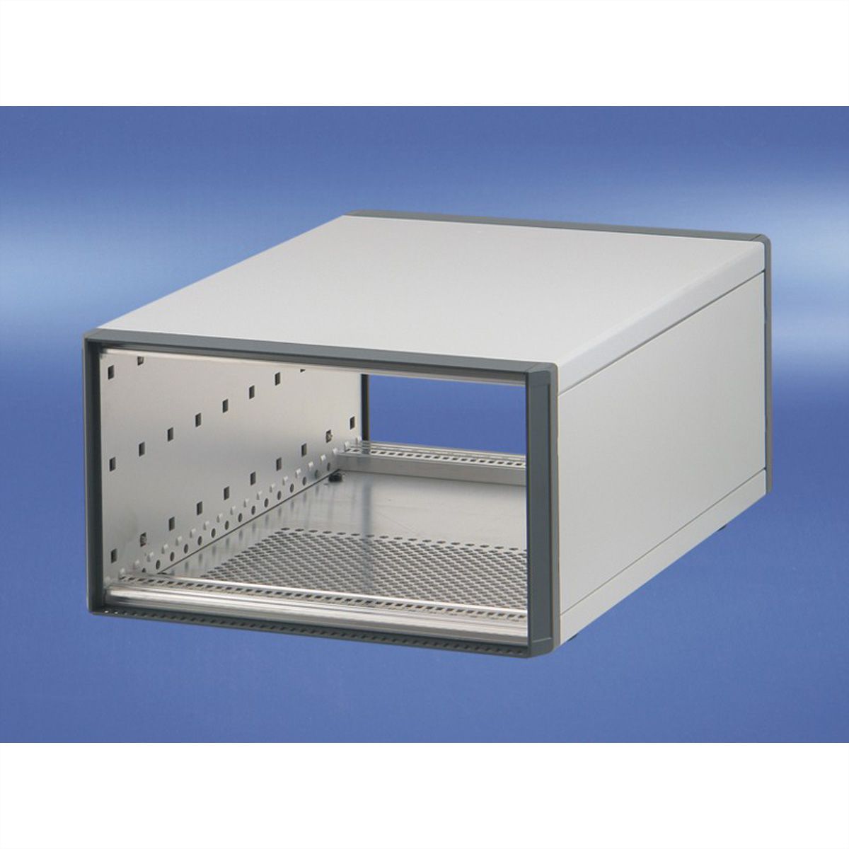 SCHROFF RatiopacPRO, coffret de bureau, blindage rétractable, garniture avant, 3 U, 42 CV, 315 mm