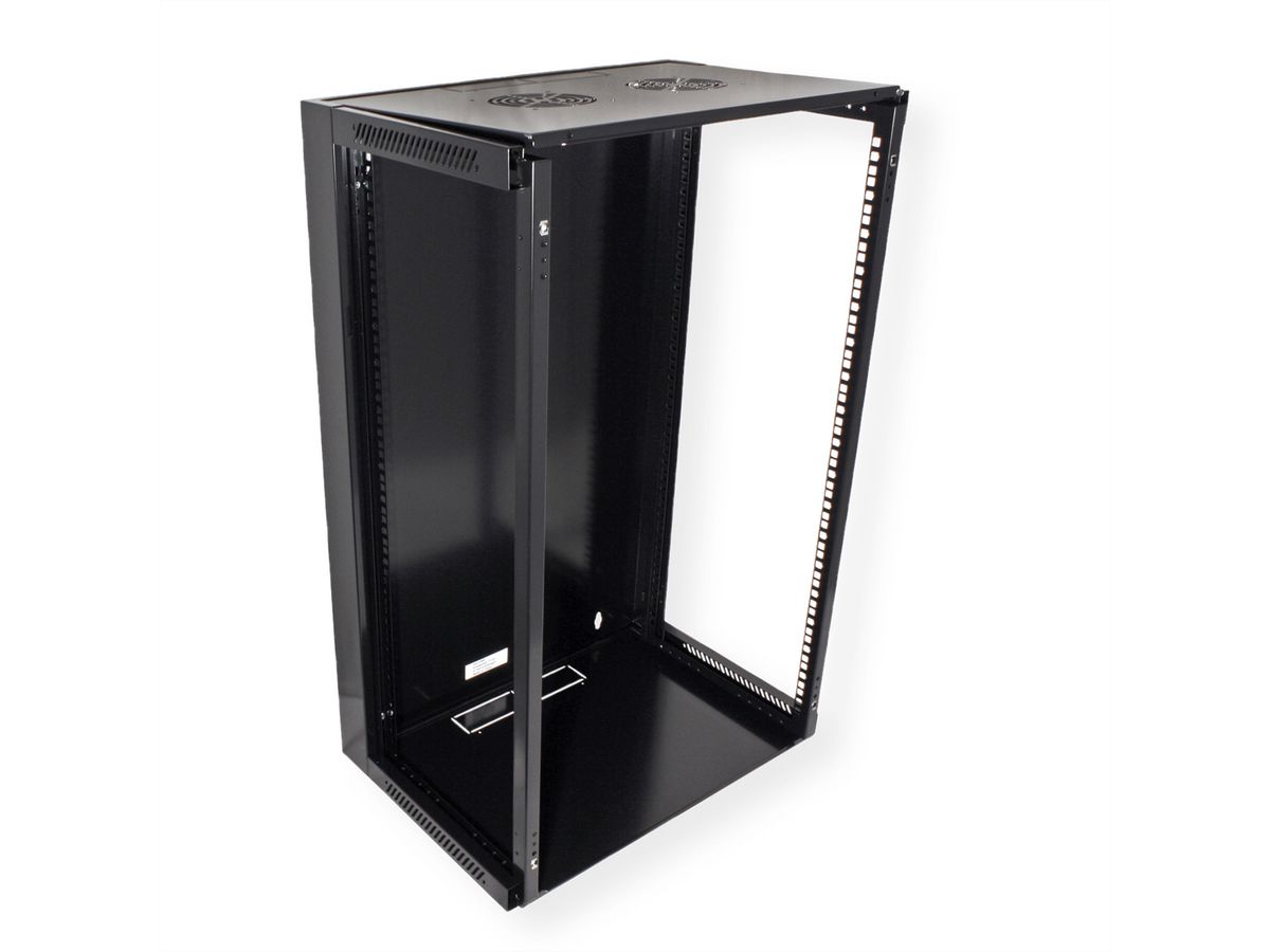 VALUE Armoire murale 18 UH (HxLxP) 910x570x450mm, noir
